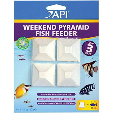 Mangeoire à poisson API 3 jours week-end