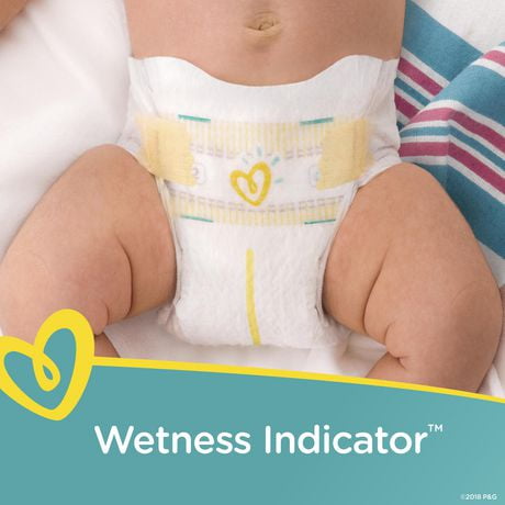 pampers wetness indicator