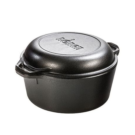 Lodge Double Dutch Oven with Loop Handles