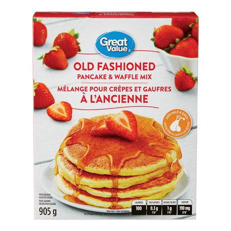 Great Value Old Fashioned Pancake & Wae Mix. | Walmart Canada