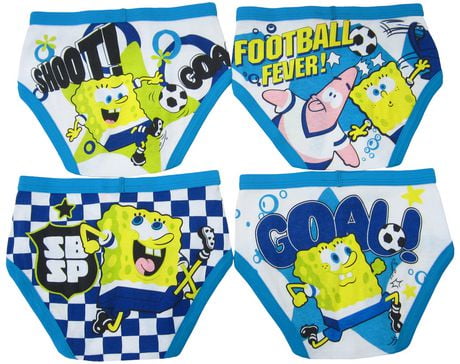SpongeBob SquaePants Boys' Exclusive Undewea Multipacks