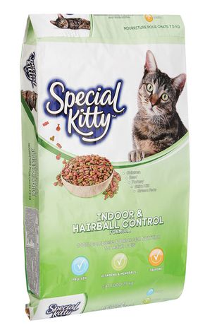 Special Kitty Indoor Hairball Control Dry Cat Food Walmart.ca