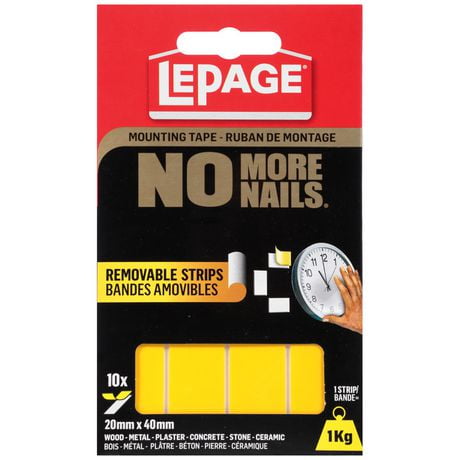 LePage No More Nails Removable Stripes | Walmart Canada