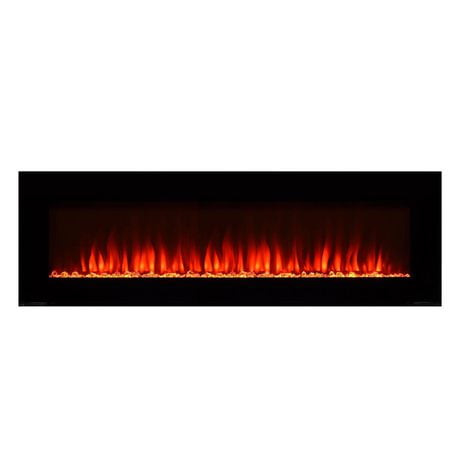 Paramount Smart Premium Recessed or Surface Mount Fireplace | Walmart ...