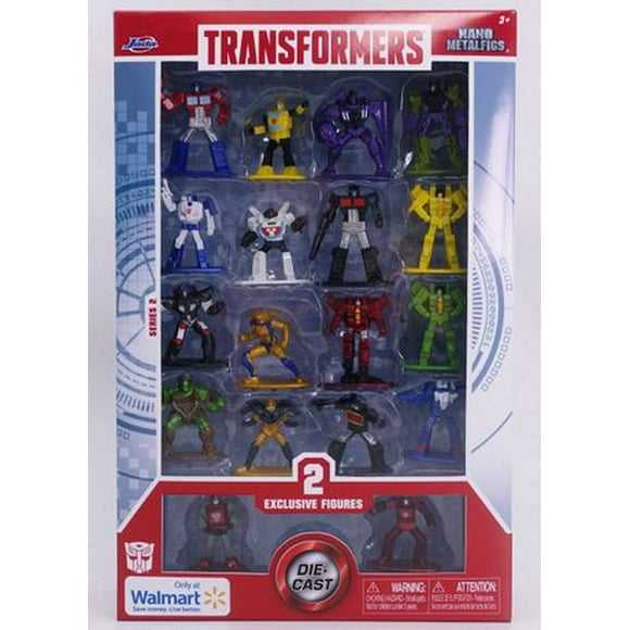 Nano Transformers 18 Pack-Série 2
