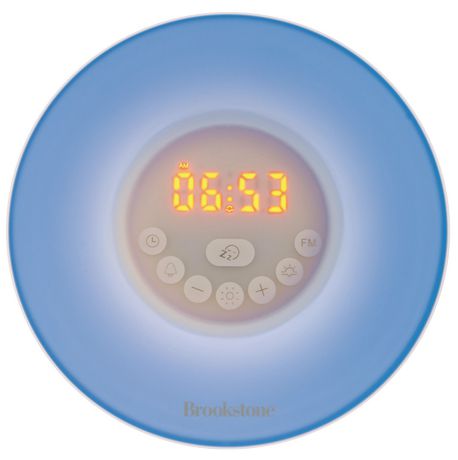 Rise-N-Shine Sunrise Wakeup Clock by Brookstone | Walmart Canada