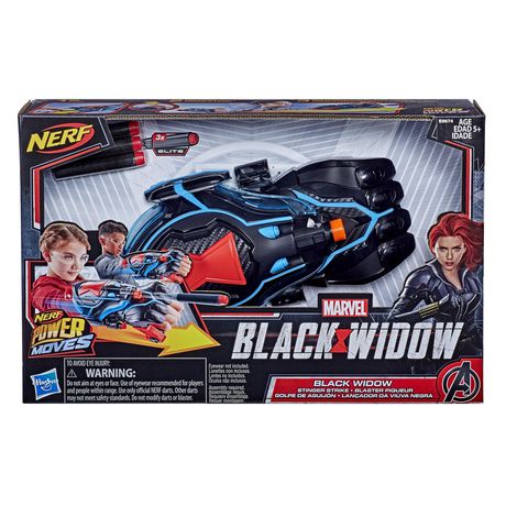 NERF Blaster aiguillon Black Widow pour jeu de rôle