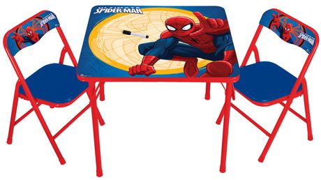 Spider-Man Erasable Table and Chair Set | Walmart Canada