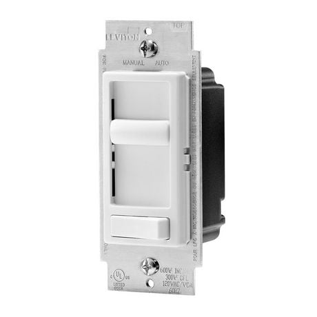 Decora Universal Slide Dimmer, with preset - White