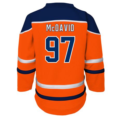 Connor McDavid - Signed & Framed Edmonton Oilers Blue Edmonton Oilers Jersey  - NHL Auctions