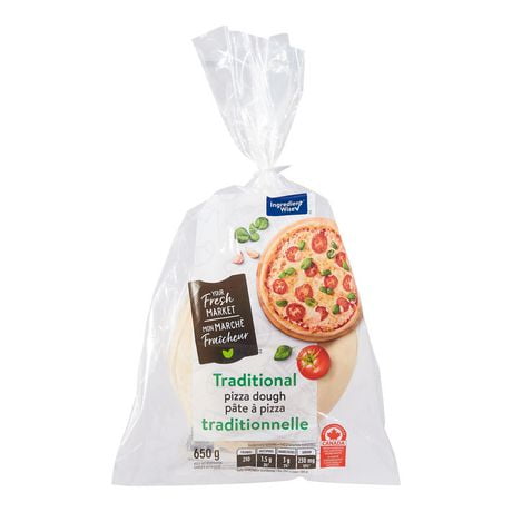 Your Fresh Market Traditional Pizza Dough, 650 g