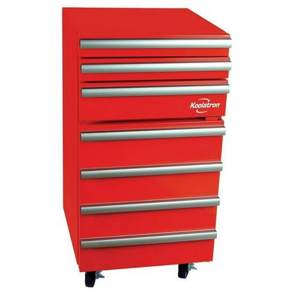 Coffre à outils avec réfrigérateur compact Koolatron, 1,8 pi3 (50 L), rouge