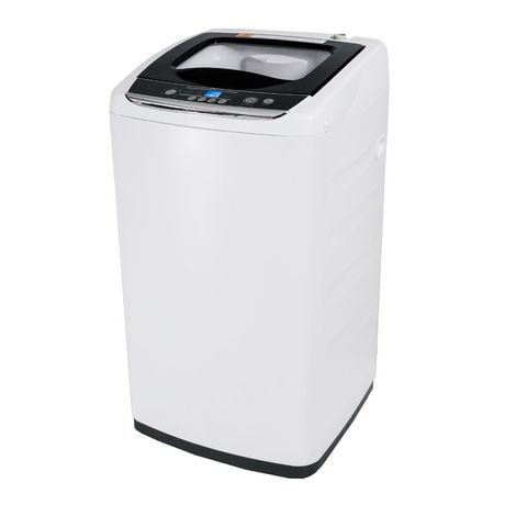 Black + Decker Small Portable Washer, Washing Machine for Household Use, Portable Washer 0.9 Cu. Ft. with 5 Cycles, Transparent Lid & LED Display