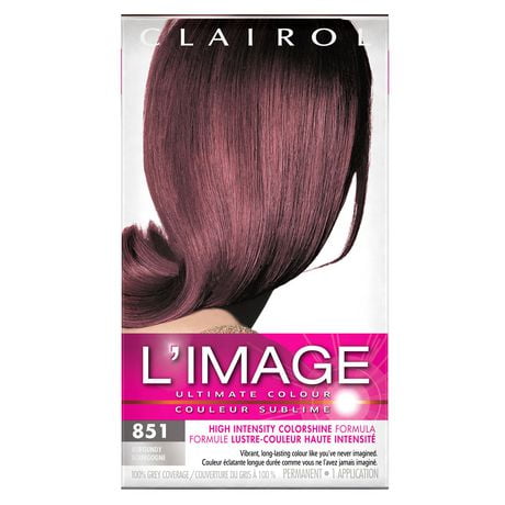 Clairol L'Image Permanent Hair Dye, Vibrant colour