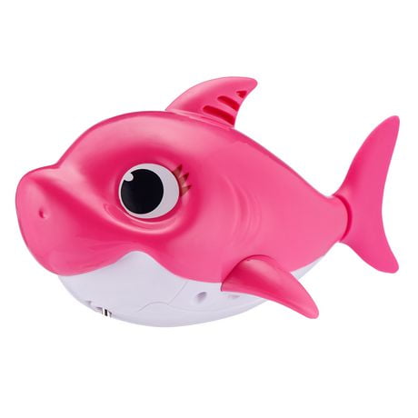 mummy shark bath toy