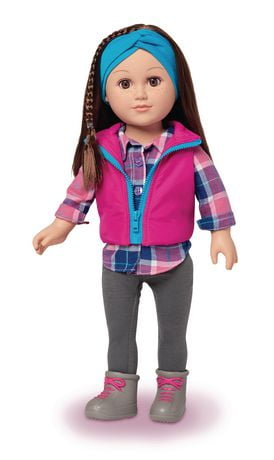 My Life As 18-inch Outdoorsy Girl Doll - Caucasian with Brunette Hair ...