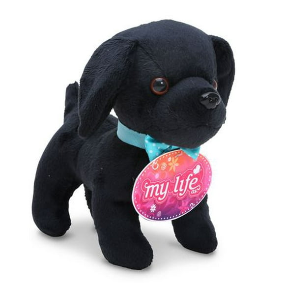 My Life As Black Lab Pet Plush Toy