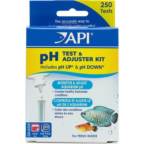 Kit de test de pH de luxe pour eau douce API