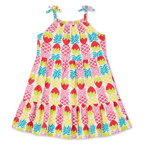 George Baby Girls' Tiered Dress | Walmart Canada