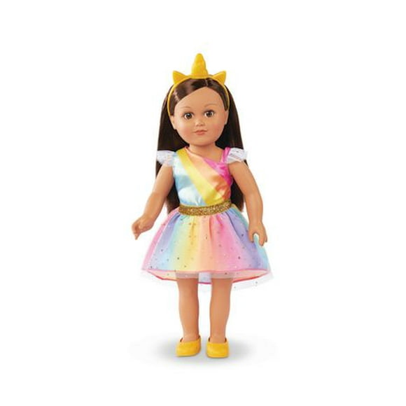 My Life As Leighton Posable 18-inch Doll, Brunette Hair, Brown Eyes