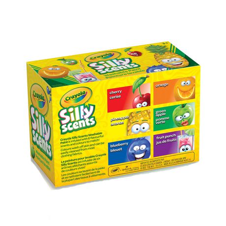 Crayola Silly Scents Washable Kids' Paint, 6 Ct | Walmart Canada