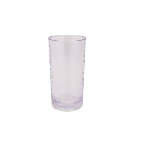 Hometrends Samba Clear or Green Acrylic Hammered Tumbler,16.81oz 1pc, colors may vary
