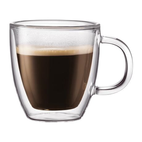 Bistro 2PC Double Wall Mug 10 Oz