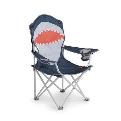 Firefly! Outdoor Gear Finn The Shark Kid's Camping Chair Navy Blue & Orange Regular