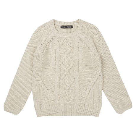 George British Design Girls' Cable Sweater | Walmart Canada