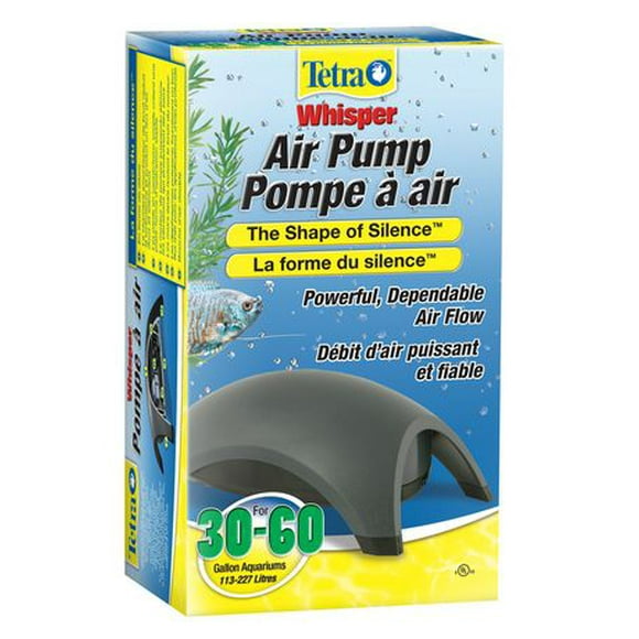 Tetra Whisper Air Pump 30-60 Gal Aquariums, 30-60 Gallons