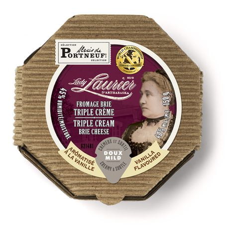Alexis de Portneuf fromage Brie triple crème Lady Laurier D'Arthabaska 150g