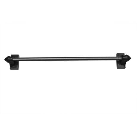 Versailles' Magnetic Curtain Rod Set 15in - 28in