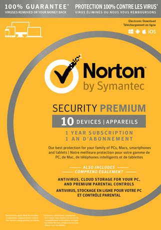 Norton Security Premium upto 10 Devices | Walmart Canada