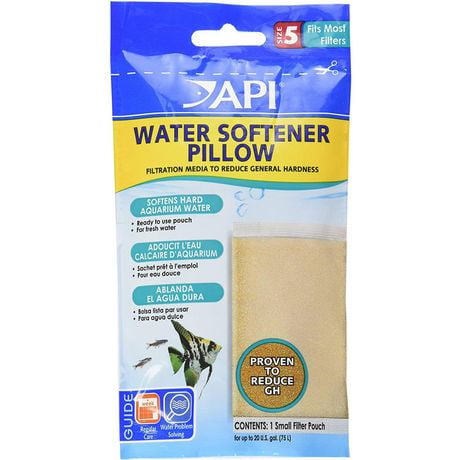 API Water Softener Pillow Aquatic Filter