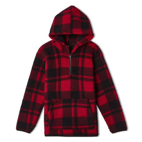 George Boys' Quarter-Zip Sherpa Popover | Walmart Canada