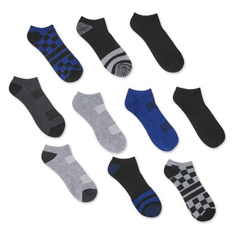 Athletic Works Men's Checkered Socks 10-pack 