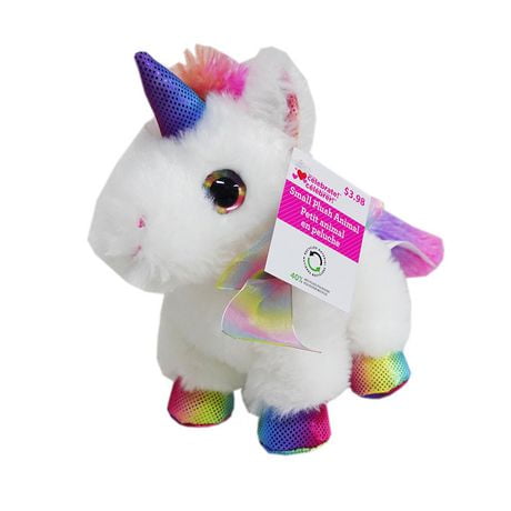 Way To Celebrate Small White Unicorn Plush , 7.5inch - Walmart.ca