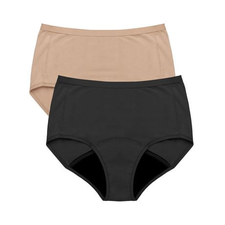 Hanes Fresh and Dry Ladies Underwear, Moderate Leak Panty