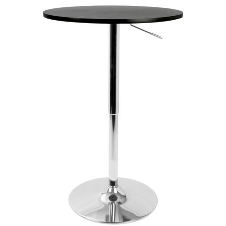 Elia Contemporary Bar Table by LumiSource