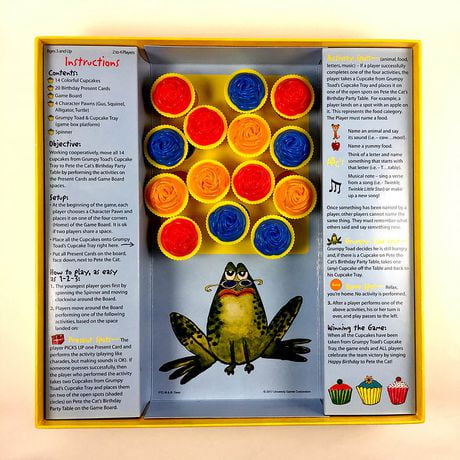 University Games Pete The Cat The Missing Cupcakes Game Walmart Canada