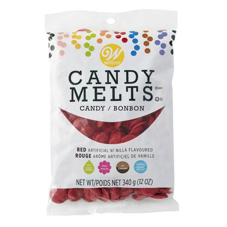 Wilton Candy Melts 12 Oz Red Walmart Ca   6000200374537 