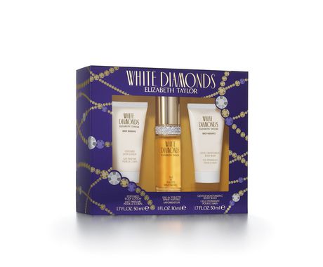 Elizabeth Taylor White Diamonds 30mL 3-Piece Ladies Gift Set | Walmart ...