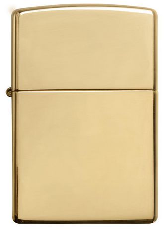 Zippo Solid Brass (254B)