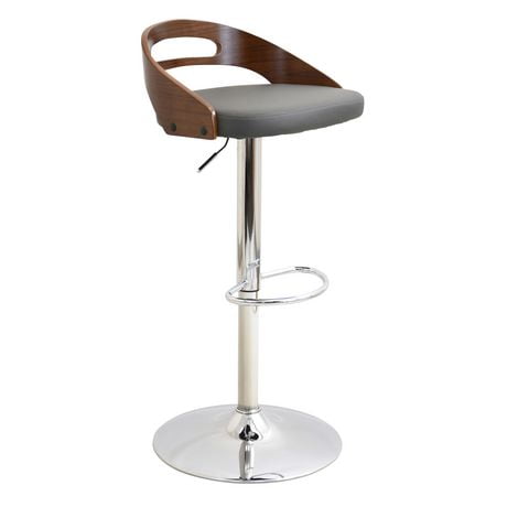Cassis Mid-Century Modern Barstool by LumiSource