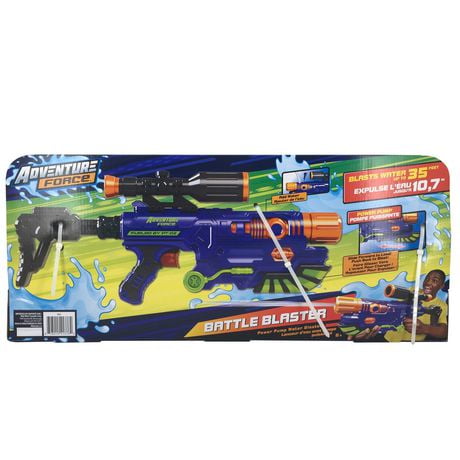 Adventure Force Battle Blaster Power-Pump Water Blaster 