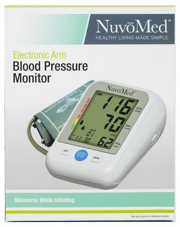 NuvoMed – Tensiomètre électronique pour le bras