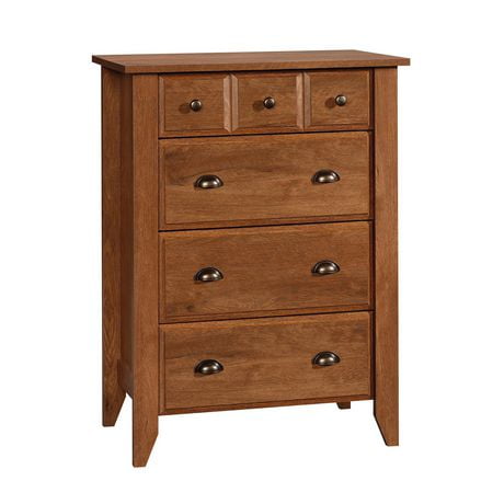 Sauder® Shoal Creek Collection 4-Drawer Chest, Oiled Oak, 410288 ...