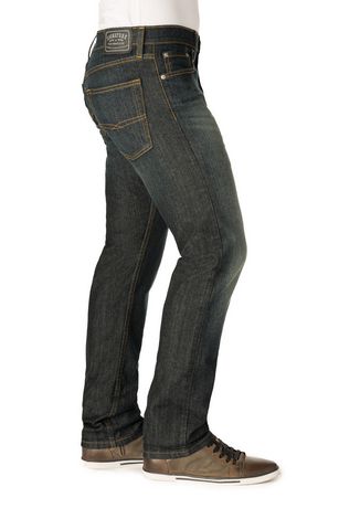 signature levi strauss co men's slim straight jeans