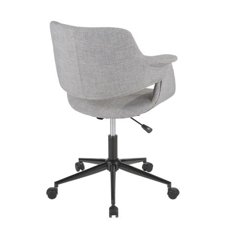 Vintage Flair Mid Century Modern Office Chair By Lumisource Vintage Flair Mid Century Modern Office Chair By Lumisource Image 3 Of 7