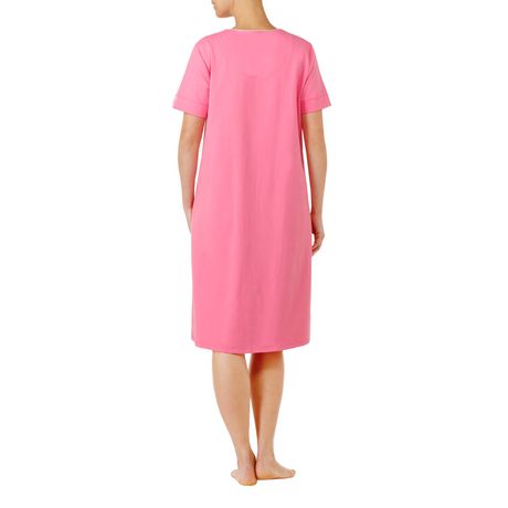 George Women's short Sleeve Zip Front Robe | Walmart Canada